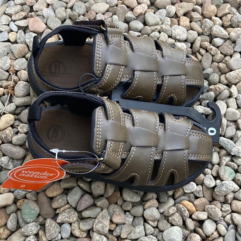 Toddler Boys Fisherman Summer Sandals Shoes Size 9